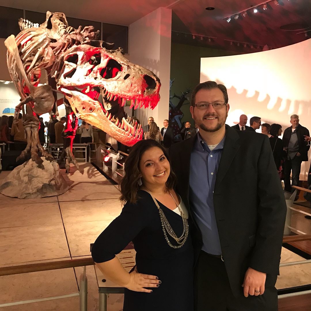 Christine Hull and her husband, Will at a Nevada Discovery Museum fundraising event